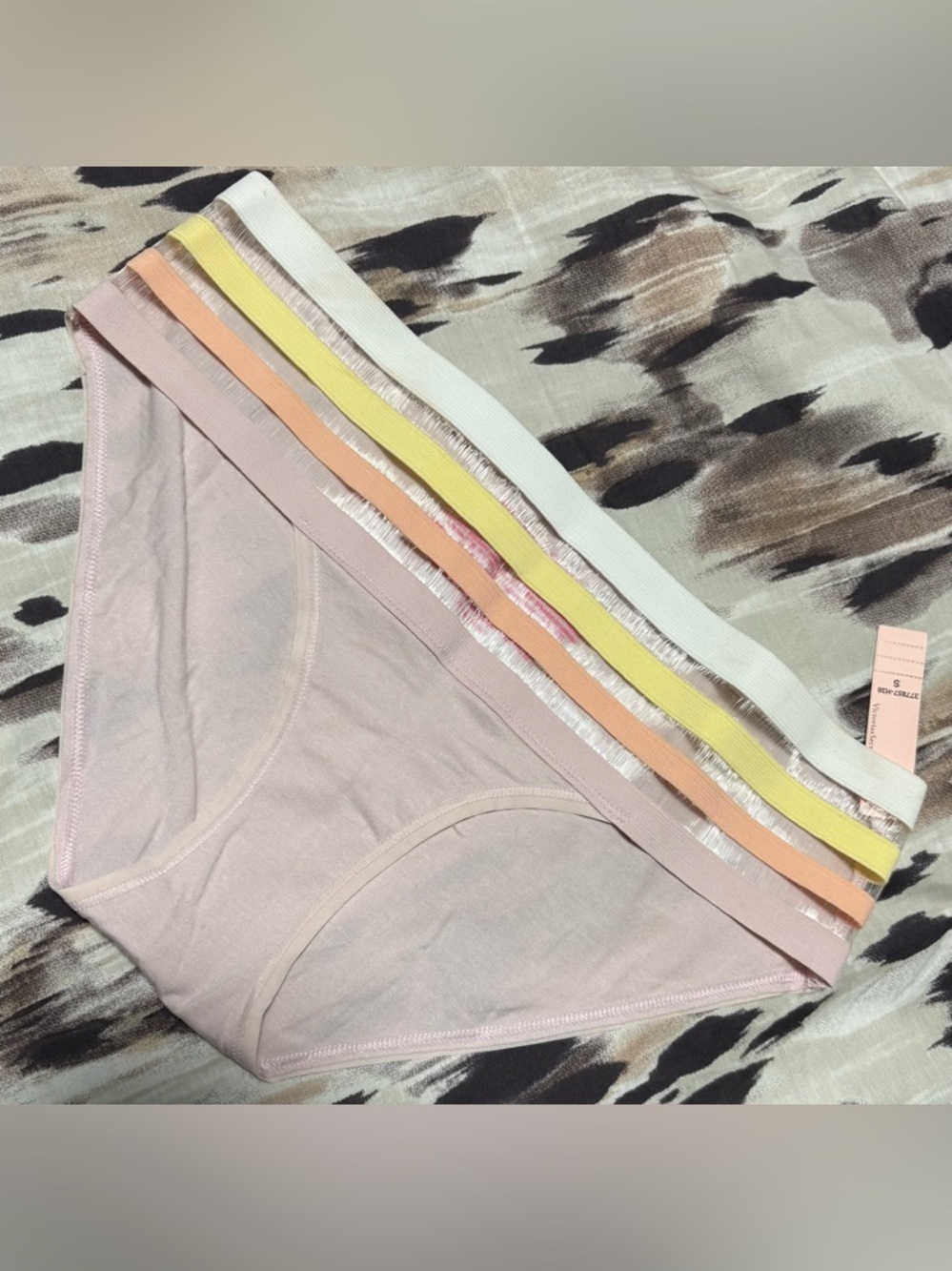 Victoria's Secret Vintage Rainbow Striped Ombre High Waist Hipster Panty - NWT